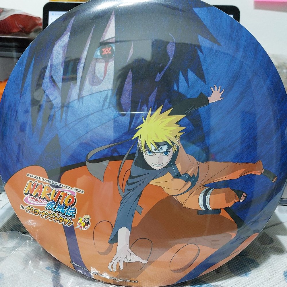 Naruto Round Board Wall Art Frame Stand